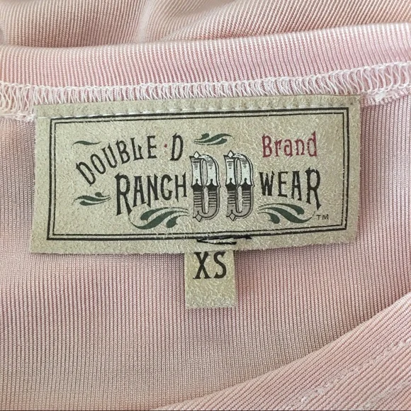 Double D Ranch Brand Pink Top - Picture 4 of 6